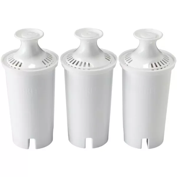 Brita Replacement Water Filter Cartridge for Water Pitcher and Dispensers (3-Pack), BPA Free