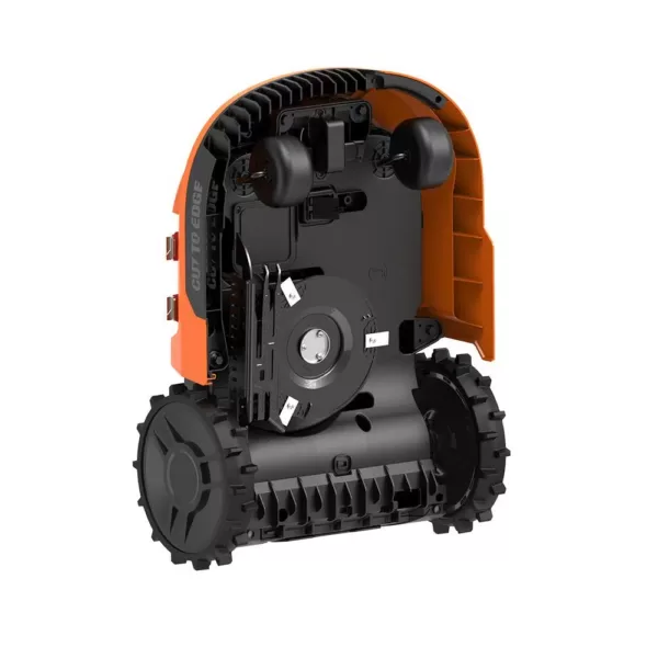 Worx POWER SHARE 20-Volt 7 in. 4.0 Ah Lithium-Ion Robotic Landroid M Mower, Brushless Wheel Motors, Wifi Plus Phone App