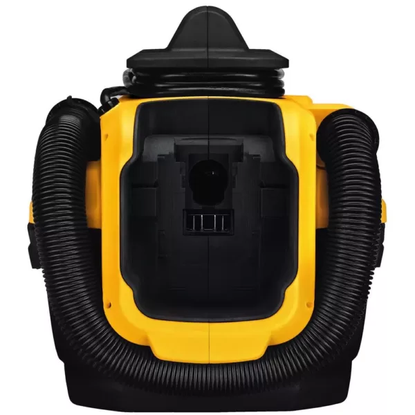 DEWALT 2 Gal. Cordless/Corded Wet/Dry Vacuum (Tool-Only) with 2Ah XR Battery Pack