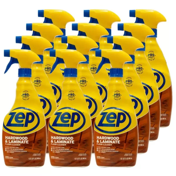 ZEP 32 oz. Hardwood and Laminate Floor Cleaner (Case of 12)